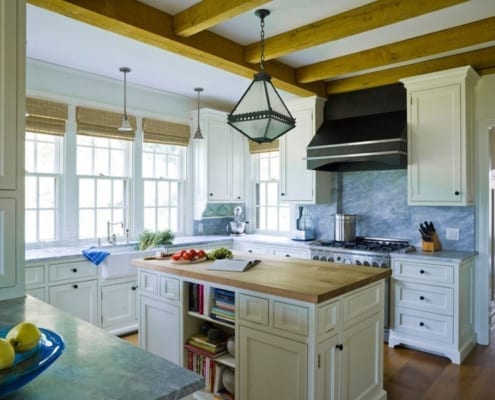 Double Hung Windows in Kitchen